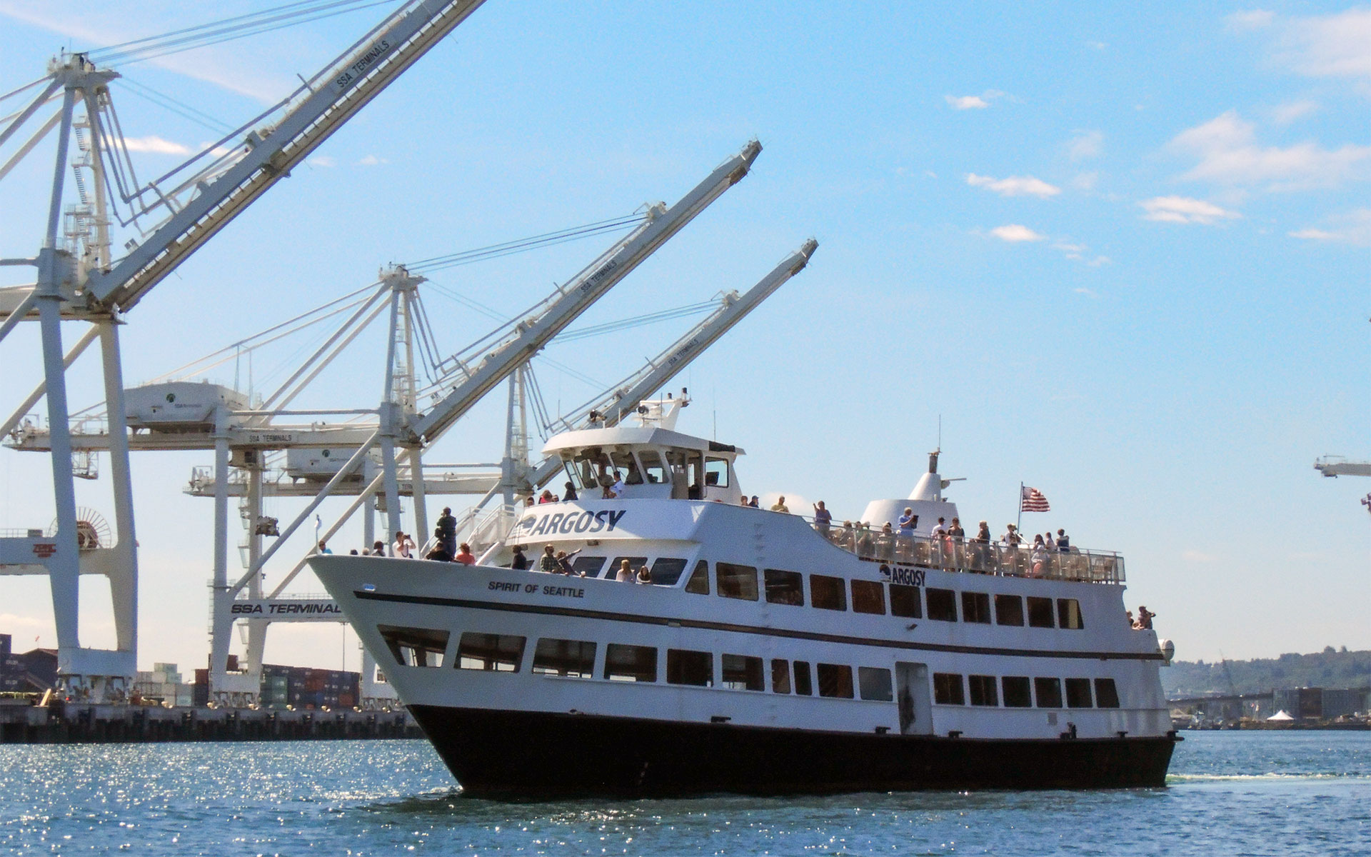 argosy cruises harbor tour parking