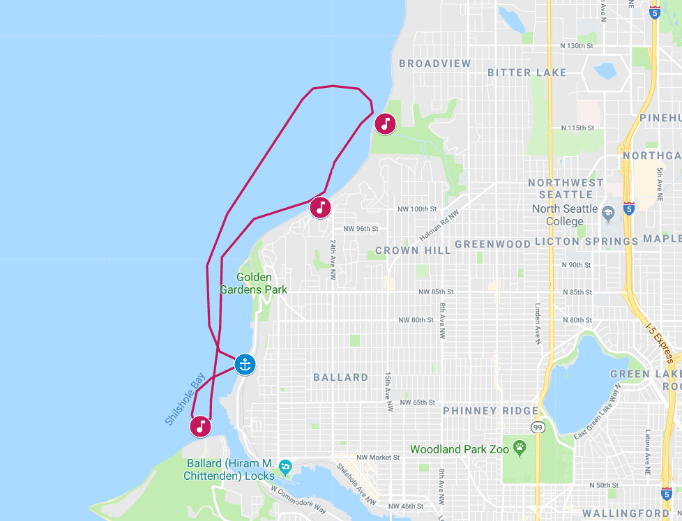 Sold Outchristmas Ship Lead Boat Via Shilshole Bay Marina 2nd Sailing Argosy Cruises