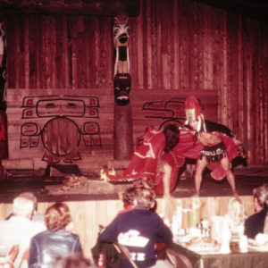 1962: The year of Seattle World's Fair, Seattle Harbor Tours begins regularly scheduled trips to Tillicum Village on Blake Island. 